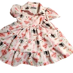 Shea Baby pink dress 12-18 months